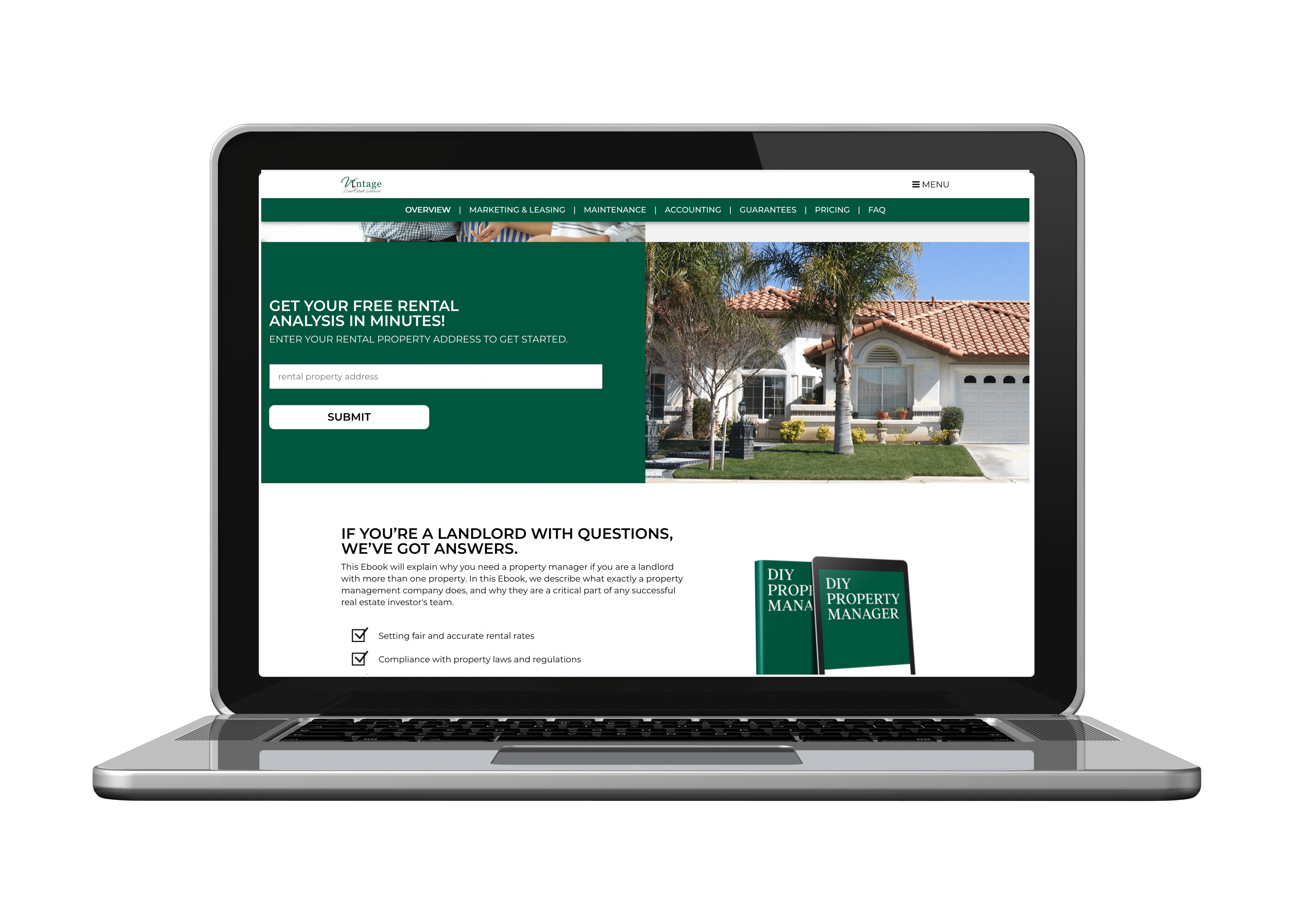 Using The Free Rental Analysis Tool on Our Website